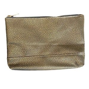 Tarte Gold-Getter Makeup Cosmetic Bag New